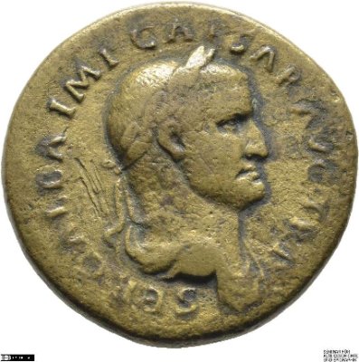 Dupondius, Galba68 n. Chr.Antike HerrscherprägungGalba (3 v.-69 n. Chr.)