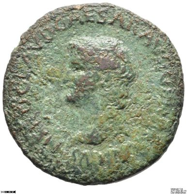 As, Nero64-67 n. Chr.Antike HerrscherprägungNero (37-68 n. Chr.)