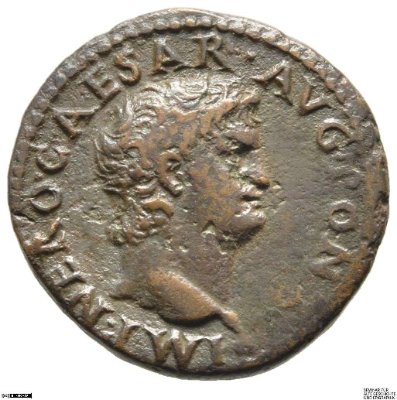 Semis, Nero66 n. Chr.Antike HerrscherprägungNero (37-68 n. Chr.)